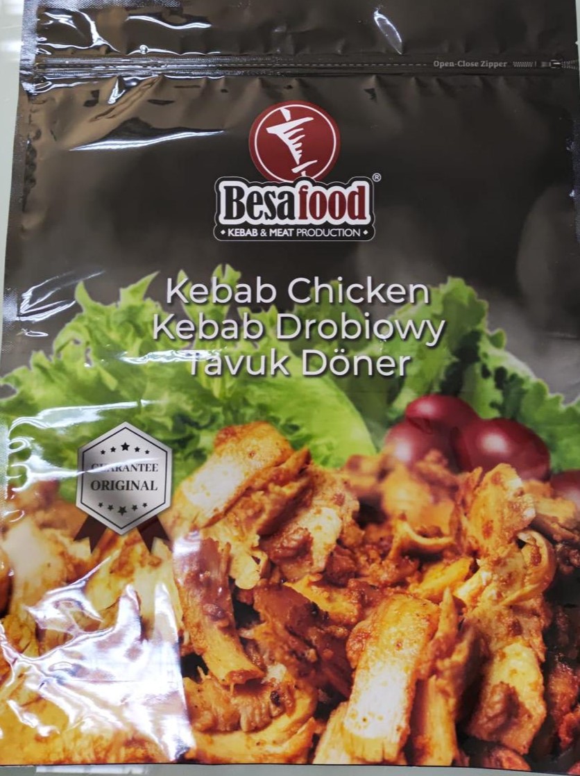 Kebab drobiowy pieczony
